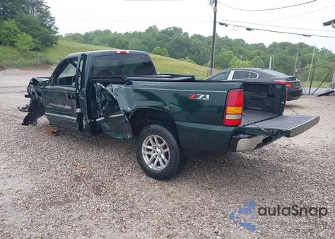 2002 Chevrolet Silverado 1500 Ls из США, поврежденный, VIN 1GCEK14T02Z117439